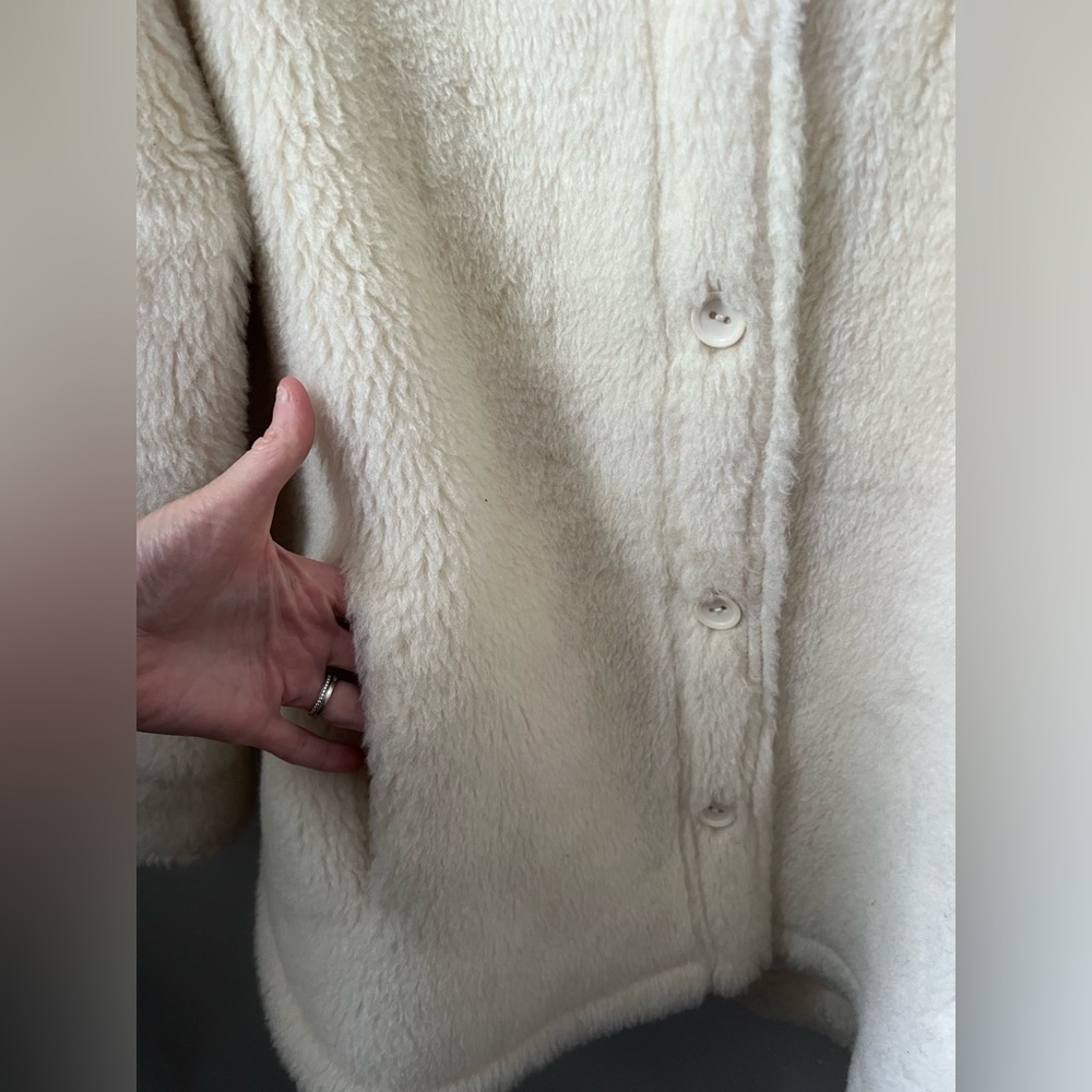 New STAND STUDIO Veron Jacket In Ivory Wool Size 32 - Picture 7 of 16